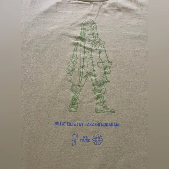 Uniqlo Billie Eilish T-Shirt by Takashi Murakami - Picture 2 of 11